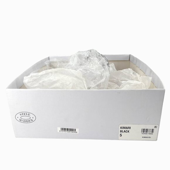 NEW W/ PARTIAL BOX STEVE MADDEN KIMARI TALL BLACK ULTRASUEDE BOOTS - 5 - Picture 8 of 8